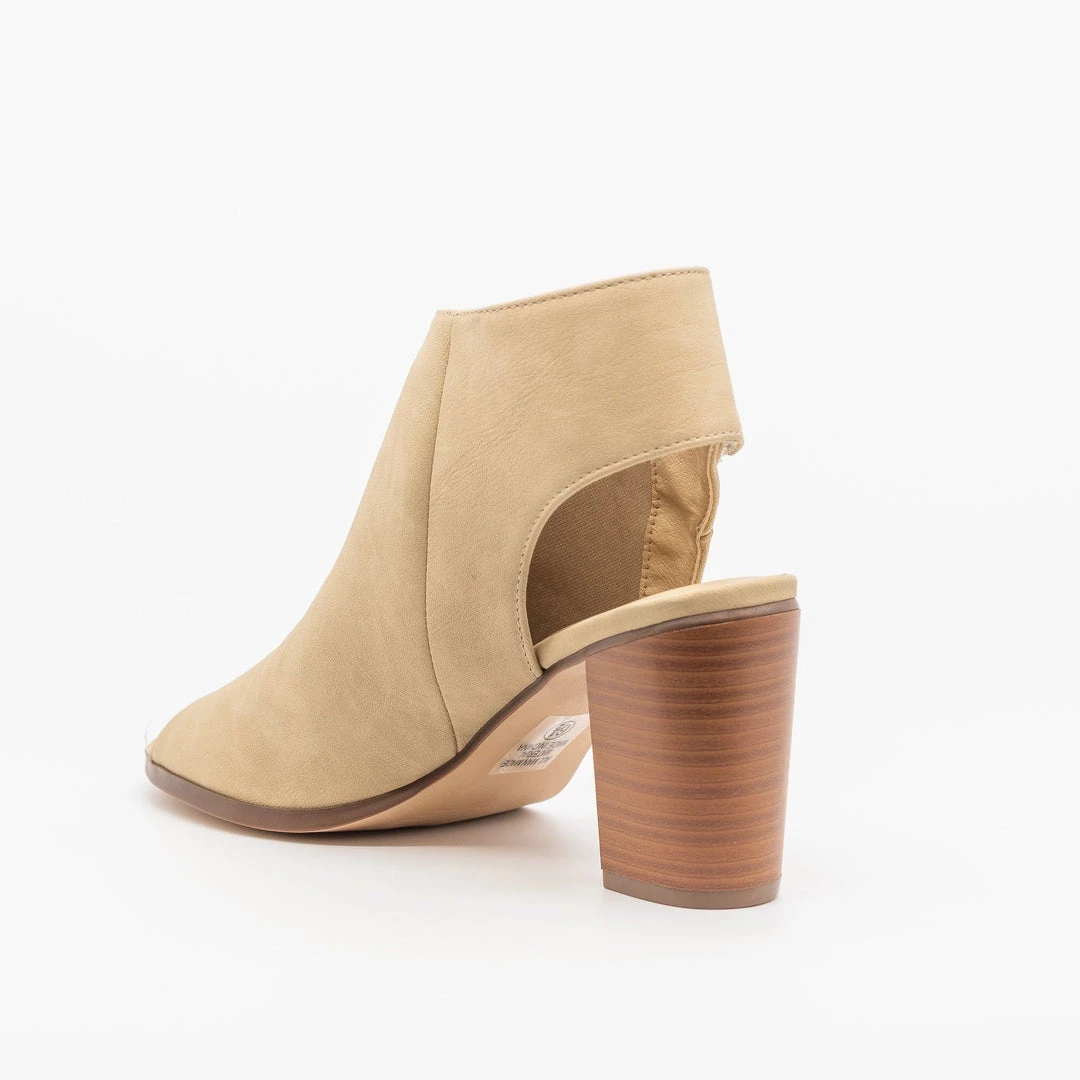 City Classified Shoes Open-Toe Chunky Heel Booties Newest Arrivals 5 City Classified Shoes Open-Toe Chunky Heel Booties Newest Arrivals