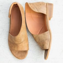 Mata Open-Toe Cutout Designer Flats Newest Arrivals 20 Mata Open-Toe Cutout Designer Flats Newest Arrivals