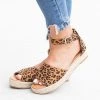 AMS Shoes Newest Arrivals Open-Toe Espadrille Flatform Sandals