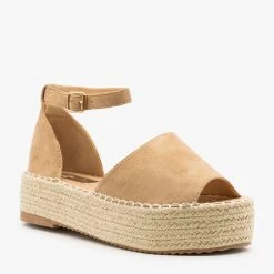 Pazzle Open-Toe Espadrille Flatform Sandals Newest Arrivals