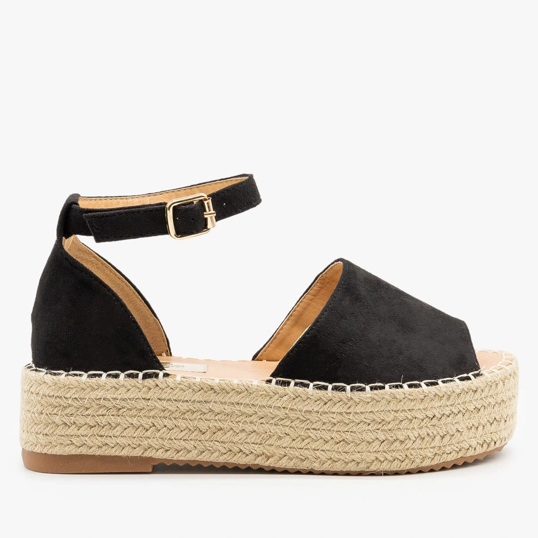 Pazzle Open-Toe Espadrille Flatform Sandals Newest Arrivals 10 Pazzle Open-Toe Espadrille Flatform Sandals Newest Arrivals