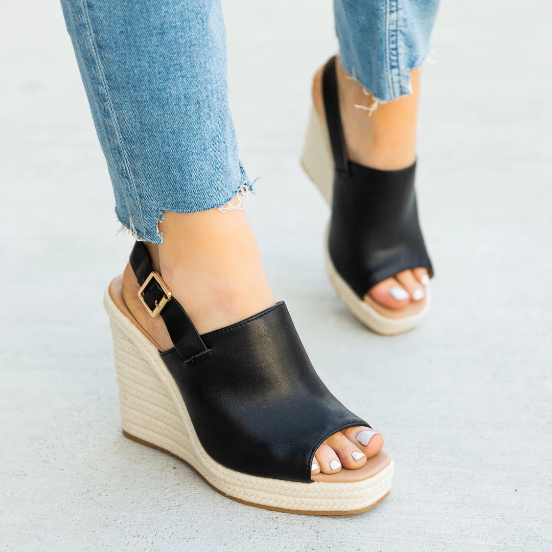 Qupid Shoes Newest Arrivals Open Toe Espadrille Wedges 7 Qupid Shoes Newest Arrivals Open Toe Espadrille Wedges