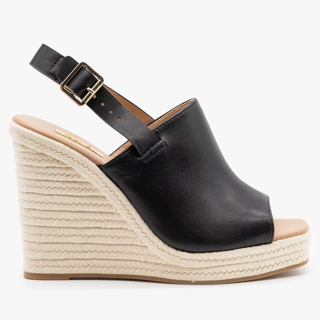 Qupid Shoes Newest Arrivals Open Toe Espadrille Wedges 4 Qupid Shoes Newest Arrivals Open Toe Espadrille Wedges