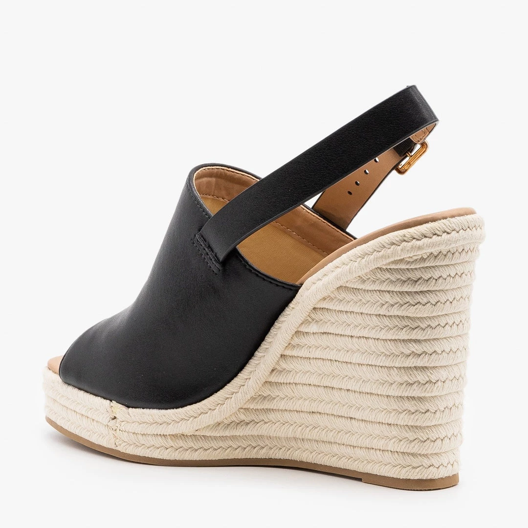 Qupid Shoes Newest Arrivals Open Toe Espadrille Wedges 6 Qupid Shoes Newest Arrivals Open Toe Espadrille Wedges
