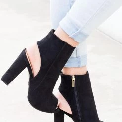 Bamboo Shoes Open-Toed Fashionista Bootie Heels Newest Arrivals 11 Bamboo Shoes Open-Toed Fashionista Bootie Heels Newest Arrivals