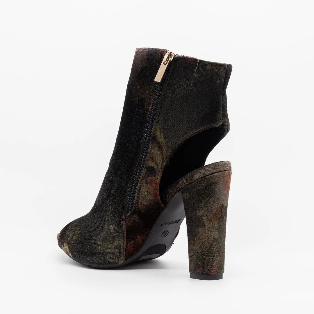 Bamboo Shoes Open-Toed Fashionista Bootie Heels Newest Arrivals 2 Bamboo Shoes Open-Toed Fashionista Bootie Heels Newest Arrivals