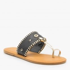 Bamboo Shoes Newest Arrivals Ornate Toe Hold Sandals