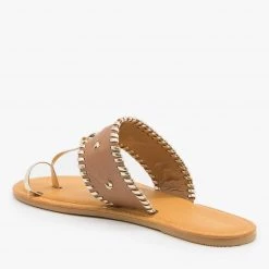 Bamboo Shoes Newest Arrivals Ornate Toe Hold Sandals