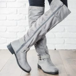 Qupid Shoes Newest Arrivals Over The Knee Buckle Boots 13 Qupid Shoes Newest Arrivals Over The Knee Buckle Boots
