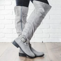 Qupid Shoes Newest Arrivals Over The Knee Buckle Boots 16 Qupid Shoes Newest Arrivals Over The Knee Buckle Boots