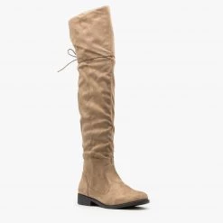 Qupid Shoes Over The Knee Riding Boots Newest Arrivals