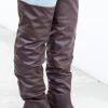Soda Shoes Over The Knee Slouchy Boots