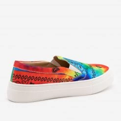 Mata Rainbow Tie-Dye Bandana Sneakers 5 Mata Rainbow Tie-Dye Bandana Sneakers