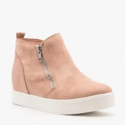 Soda Shoes Pastel Zippered Wedge Fashion Sneakers Newest Arrivals 14 Soda Shoes Pastel Zippered Wedge Fashion Sneakers Newest Arrivals