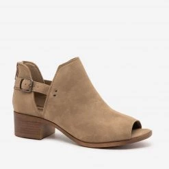 Soda Shoes Newest Arrivals Peep Toe Cut Out Booties