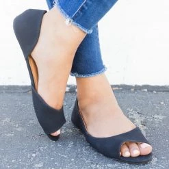 Qupid Shoes Newest Arrivals Peep Toe D'orsay Flats 10 Qupid Shoes Newest Arrivals Peep Toe D'orsay Flats