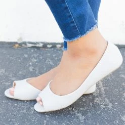 Qupid Shoes Newest Arrivals Peep Toe D'orsay Flats 13 Qupid Shoes Newest Arrivals Peep Toe D'orsay Flats