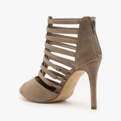 Delicious Shoes Newest Arrivals Peep Toe Gladiator Heels