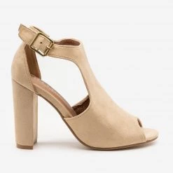 Bella Marie Peep Toe High Heels Newest Arrivals