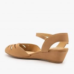 City Classified Shoes Peep Toe Wedge Sandals Newest Arrivals