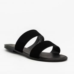 Bamboo Shoes Newest Arrivals Perfect Double Strap Slides