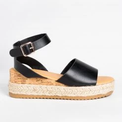 Bamboo Shoes Perfect Espadrille Flatform Wedges