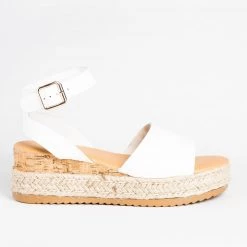 Bamboo Shoes Perfect Espadrille Flatform Wedges