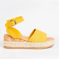 Bamboo Shoes Perfect Espadrille Flatform Wedges