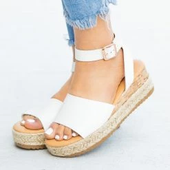 Bamboo Shoes Perfect Espadrille Flatform Wedges