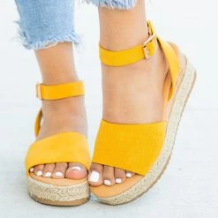 Bamboo Shoes Perfect Espadrille Flatform Wedges