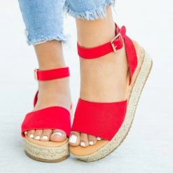 Bamboo Shoes Perfect Espadrille Flatform Wedges