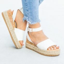 Bamboo Shoes Perfect Espadrille Flatform Wedges