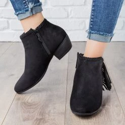 Nature Breeze Perfect Fringe Bootie Newest Arrivals 10 Nature Breeze Perfect Fringe Bootie Newest Arrivals