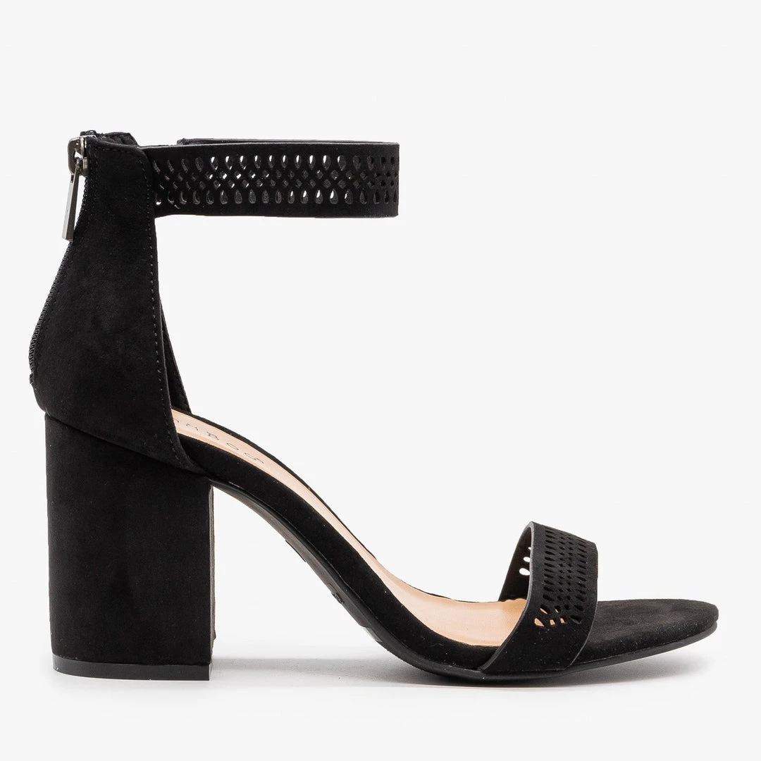 Bamboo Shoes Perfect Laser Cut Cuff Heels 7 Bamboo Shoes Perfect Laser Cut Cuff Heels