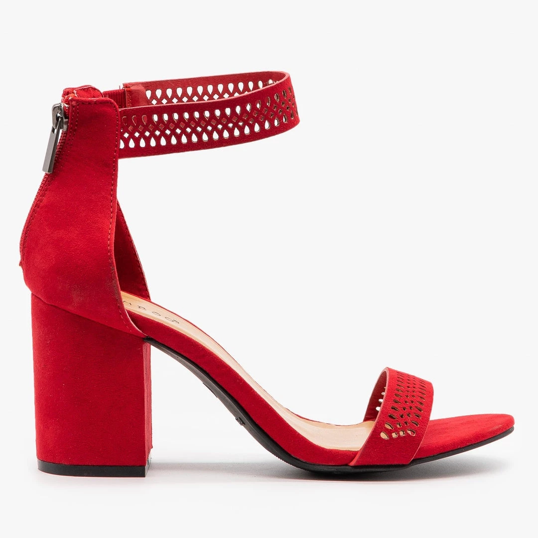 Bamboo Shoes Perfect Laser Cut Cuff Heels 4 Bamboo Shoes Perfect Laser Cut Cuff Heels