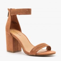 Bamboo Shoes Perfect Laser Cut Cuff Heels