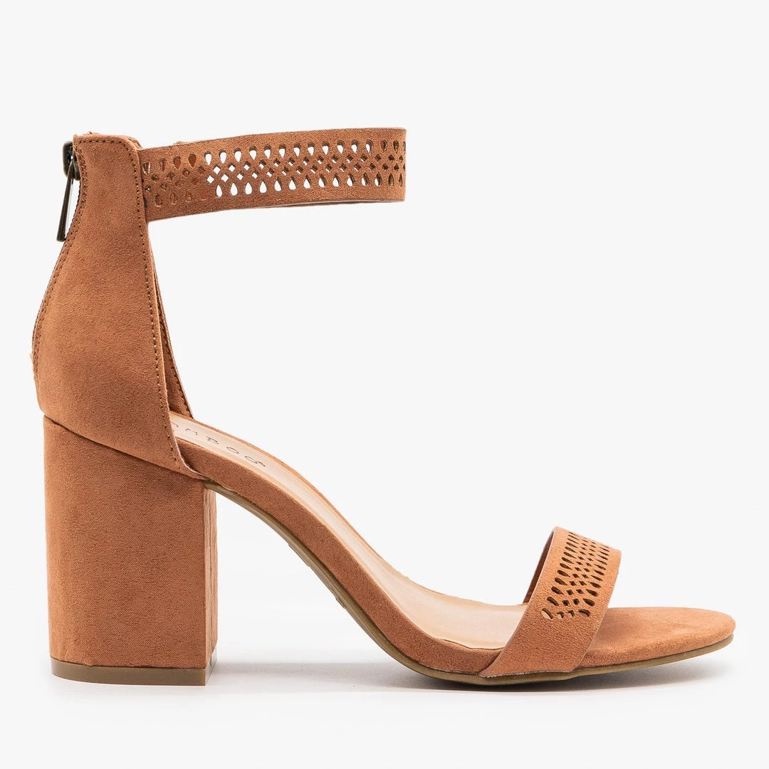 Bamboo Shoes Perfect Laser Cut Cuff Heels 1 Bamboo Shoes Perfect Laser Cut Cuff Heels
