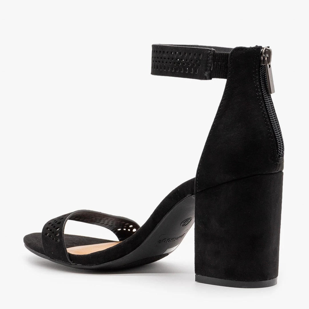 Bamboo Shoes Perfect Laser Cut Cuff Heels 9 Bamboo Shoes Perfect Laser Cut Cuff Heels