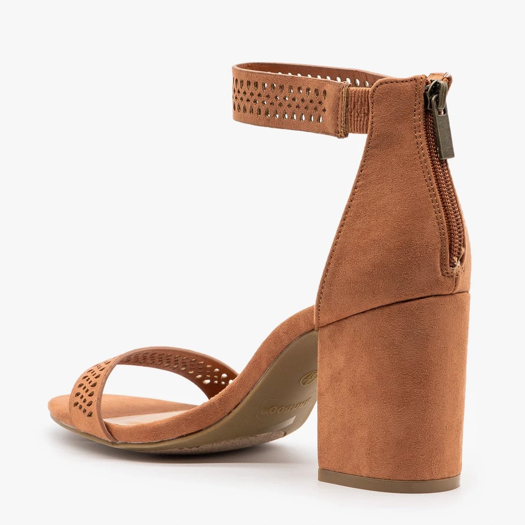 Bamboo Shoes Perfect Laser Cut Cuff Heels 3 Bamboo Shoes Perfect Laser Cut Cuff Heels