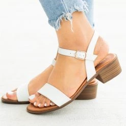 Top Moda Newest Arrivals Perfect Summer Mid-Heel Sandals
