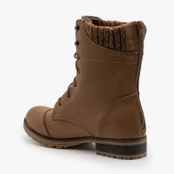 Refresh Perfect Sweater Combat Boots FINAL SALE