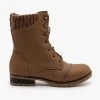 Refresh Perfect Sweater Combat Boots FINAL SALE