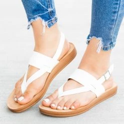 Forever Perfect Thong-Toed Fashion Sandals Newest Arrivals