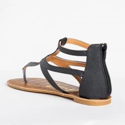 Qupid Shoes Perfect Thong-Toed Gladiator Sandals