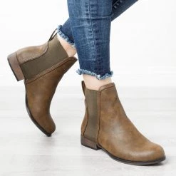 Chase & Chloe Perfect Vintage Chelsea Boots