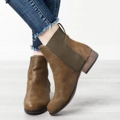 Chase & Chloe Perfect Vintage Chelsea Boots