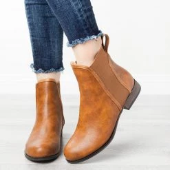 Chase & Chloe Perfect Vintage Chelsea Boots