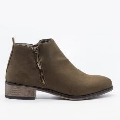Bamboo Shoes Perfect Zipper Booties Newest Arrivals