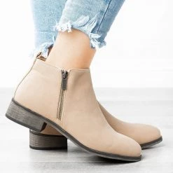 Bamboo Shoes Perfect Zipper Booties Newest Arrivals