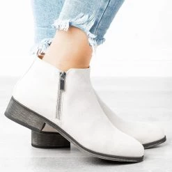 Bamboo Shoes Perfect Zipper Booties Newest Arrivals